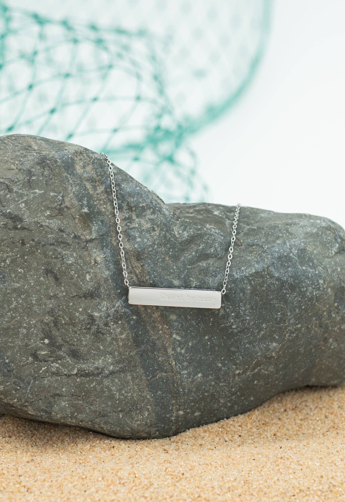The Chosen Four - Sided Necklace Silver - Recetas Fair Trade