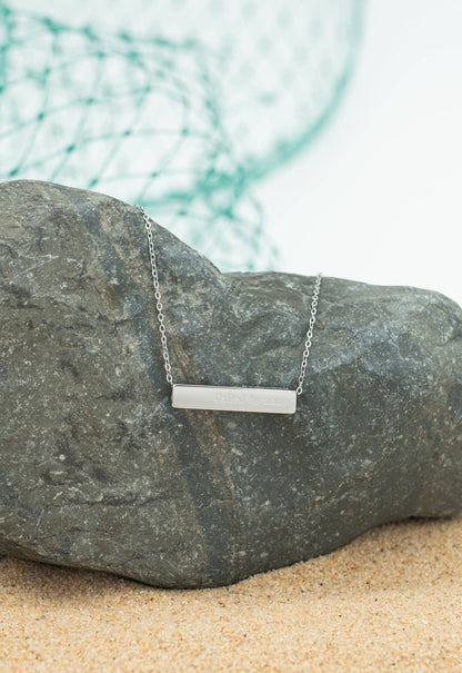 The Chosen Four - Sided Necklace Silver - Recetas Fair Trade