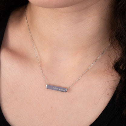 The Chosen Four - Sided Necklace Silver - Recetas Fair Trade