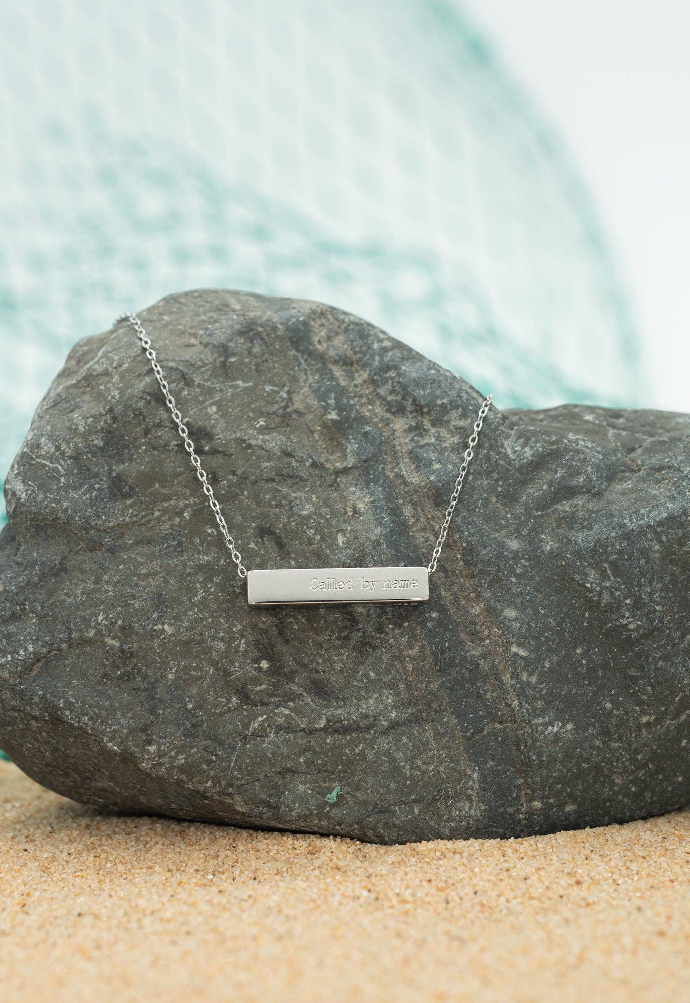 The Chosen Four - Sided Necklace Silver - Recetas Fair Trade