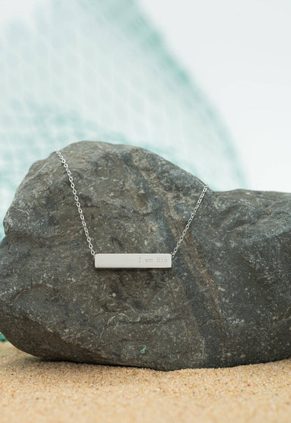 The Chosen Four - Sided Necklace Silver - Recetas Fair Trade