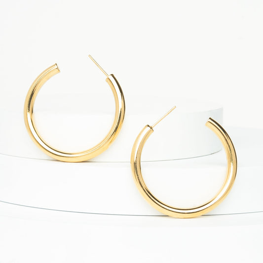 The Classic Hoops in Gold - Recetas Fair Trade