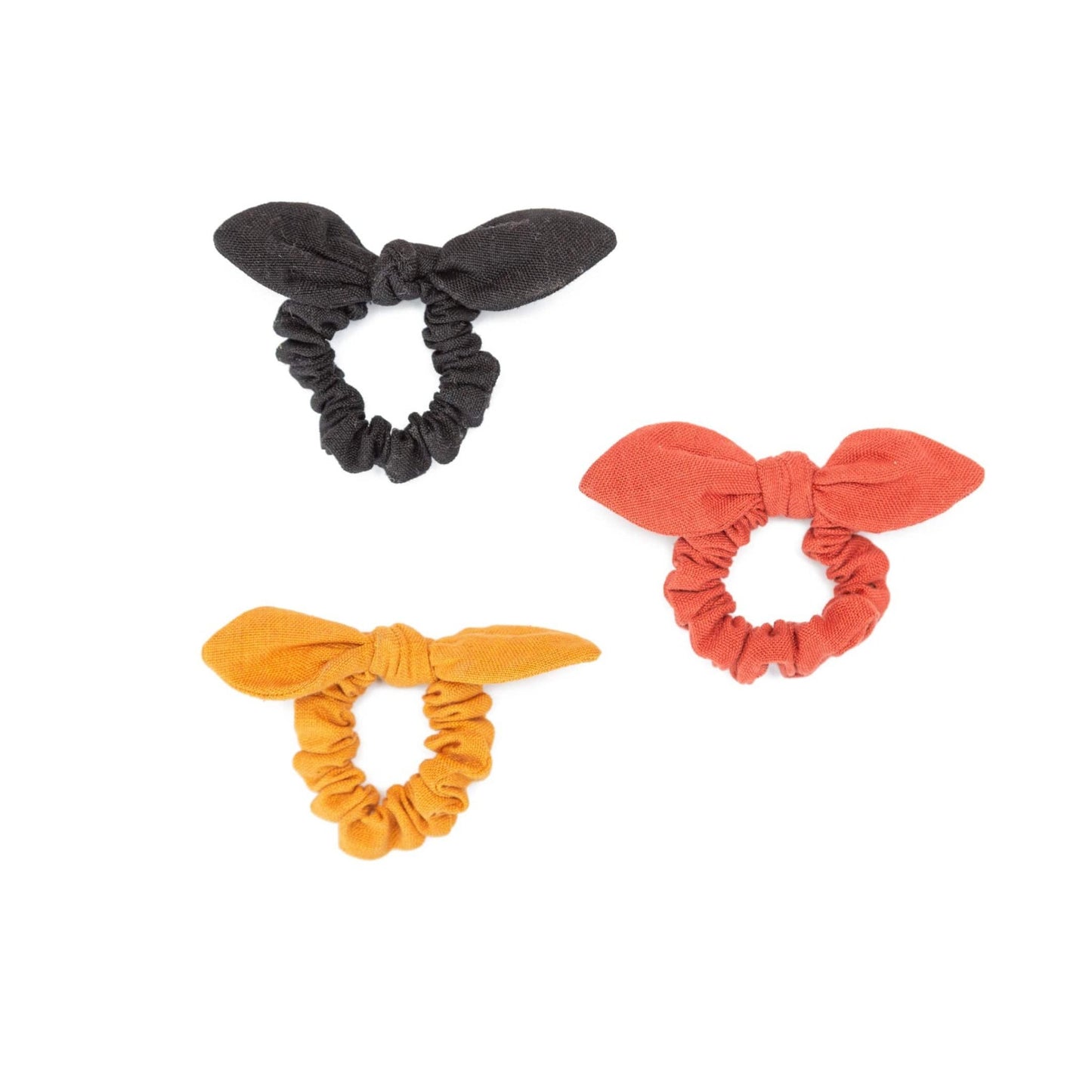 Tie Scrunchies - Set of 3 - Recetas Fair Trade