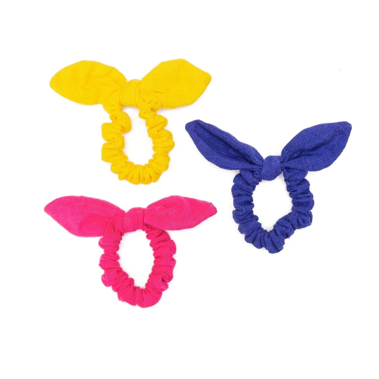 Tie Scrunchies - Set of 3 - Recetas Fair Trade