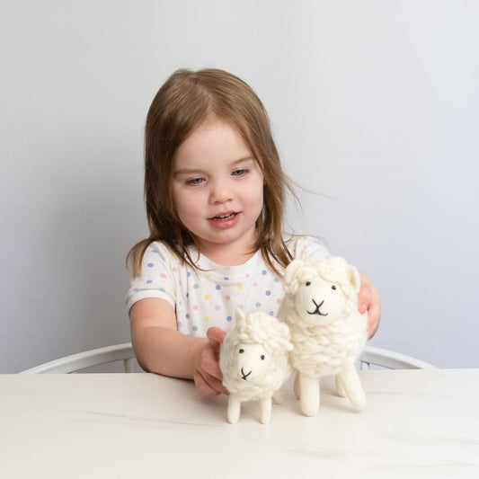 Toys - Sheep - Wooly White - Small - Recetas Fair Trade
