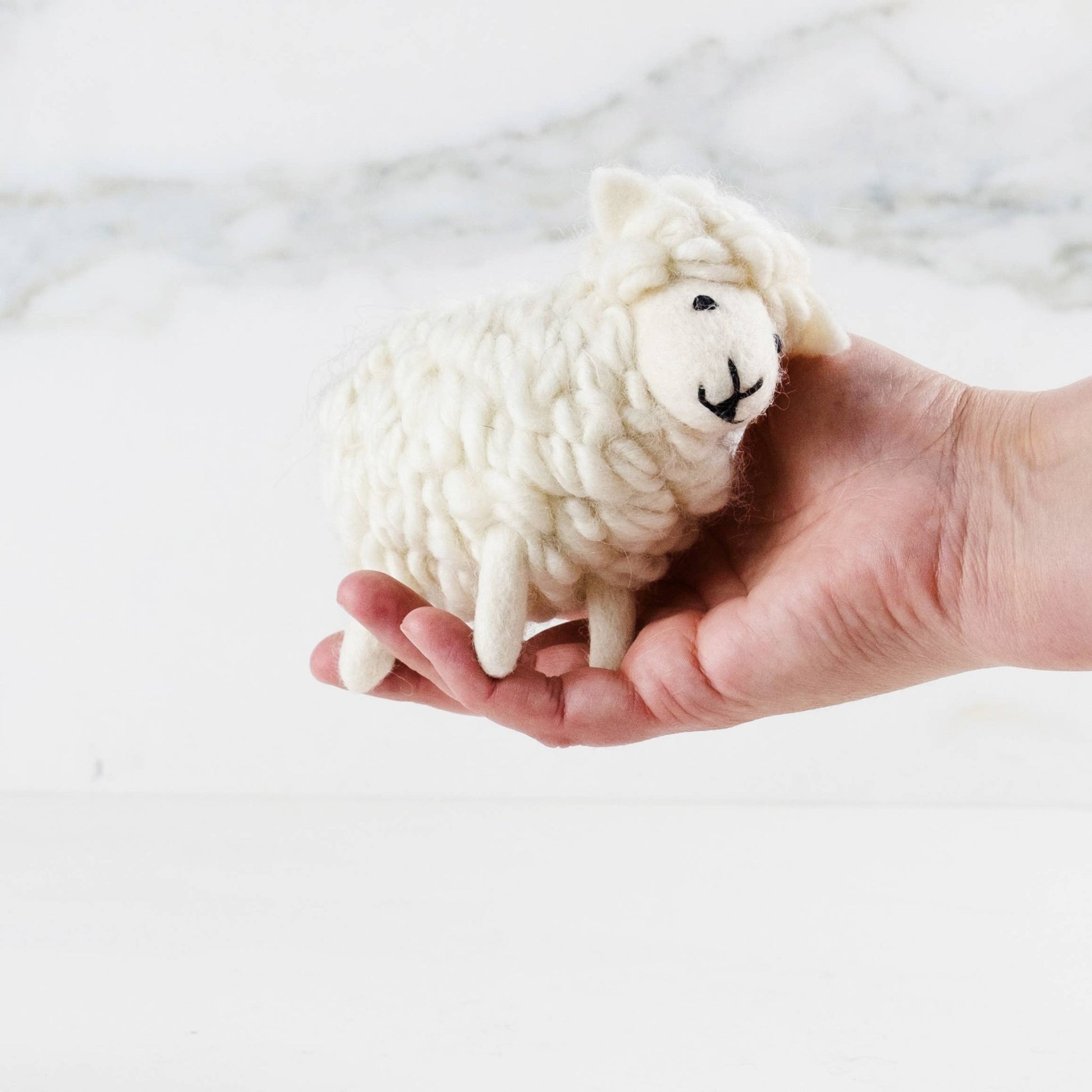 Toys - Sheep - Wooly White - Small - Recetas Fair Trade