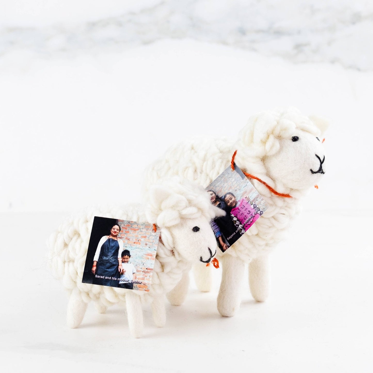 Toys - Sheep - Wooly White - Small - Recetas Fair Trade