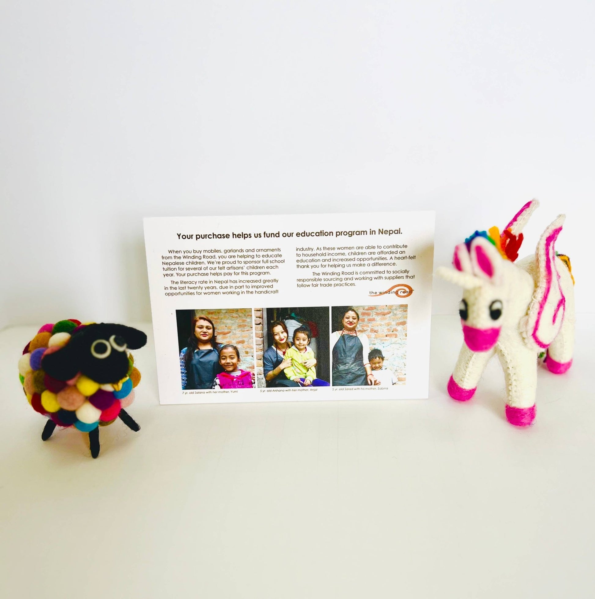 Toys - Sheep - Wooly White - Small - Recetas Fair Trade