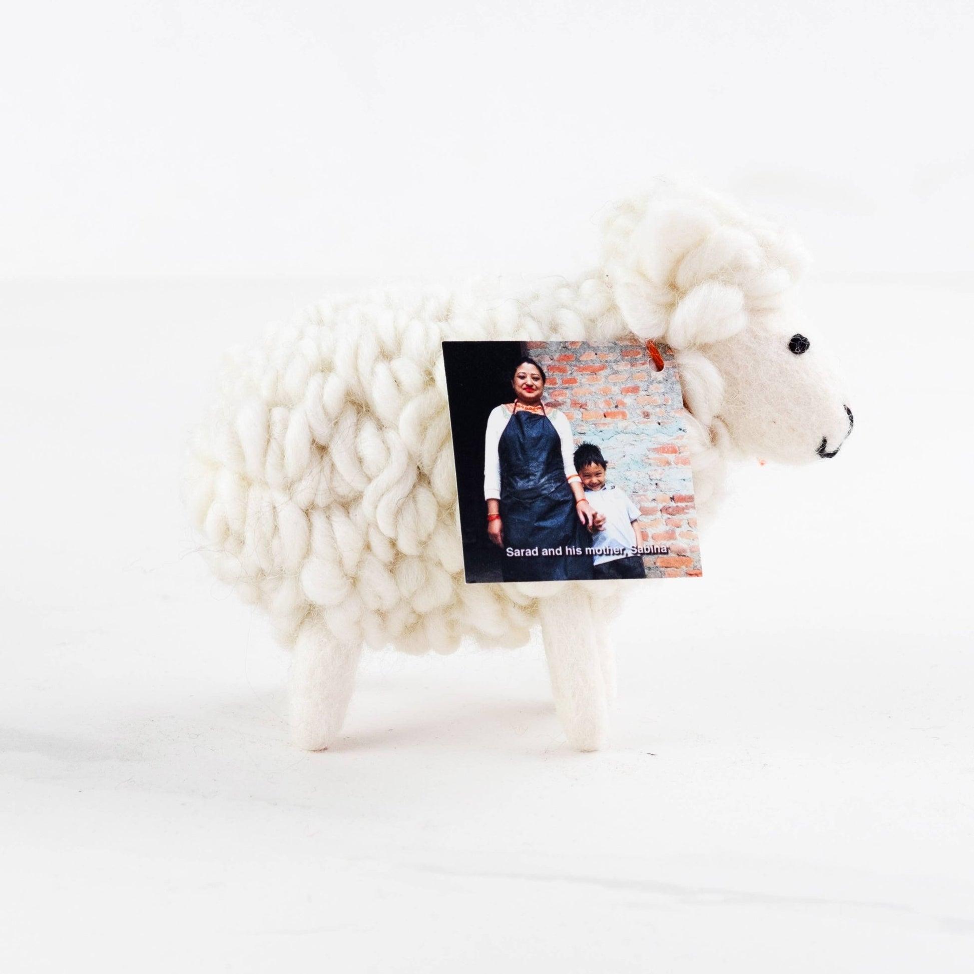 Toys - Sheep - Wooly White - Small - Recetas Fair Trade