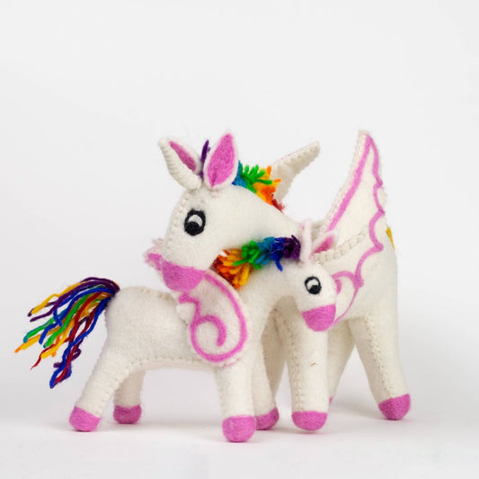 Toys - Unicorn - Rainbow - Large - Recetas Fair Trade