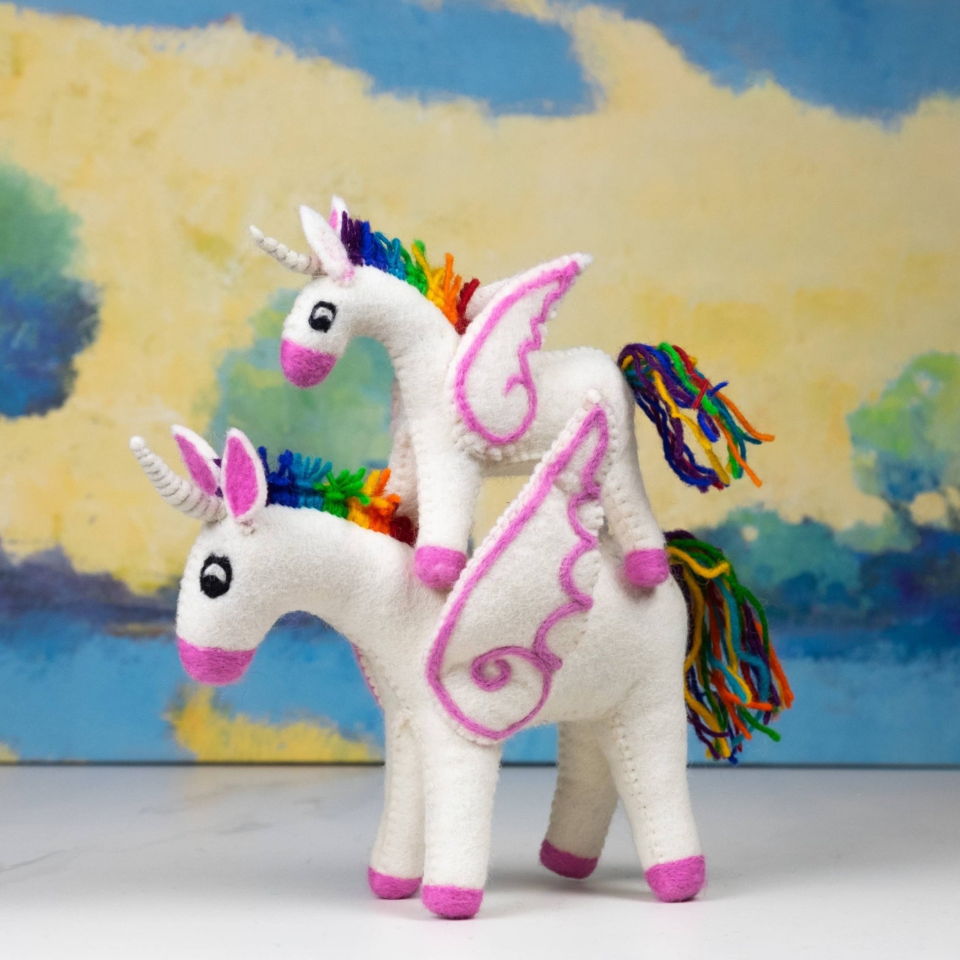 Toys - Unicorn - Rainbow - Large - Recetas Fair Trade
