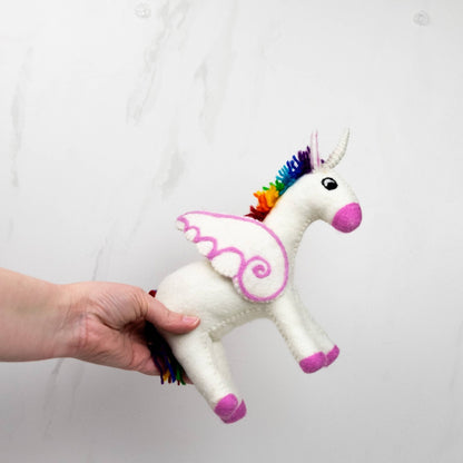 Toys - Unicorn - Rainbow - Large - Recetas Fair Trade
