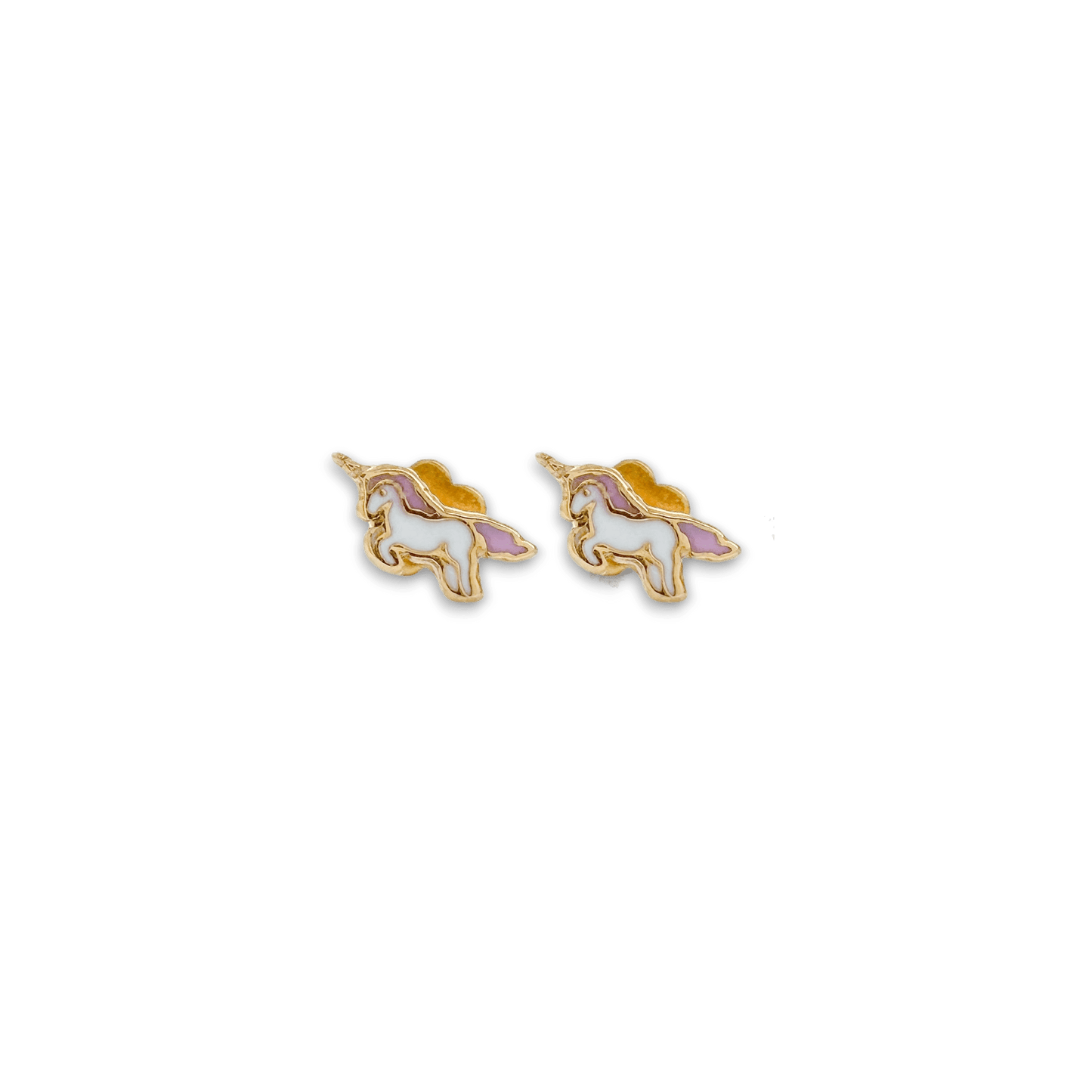 Unicorn Tiny Stud Earrings - Recetas Fair Trade