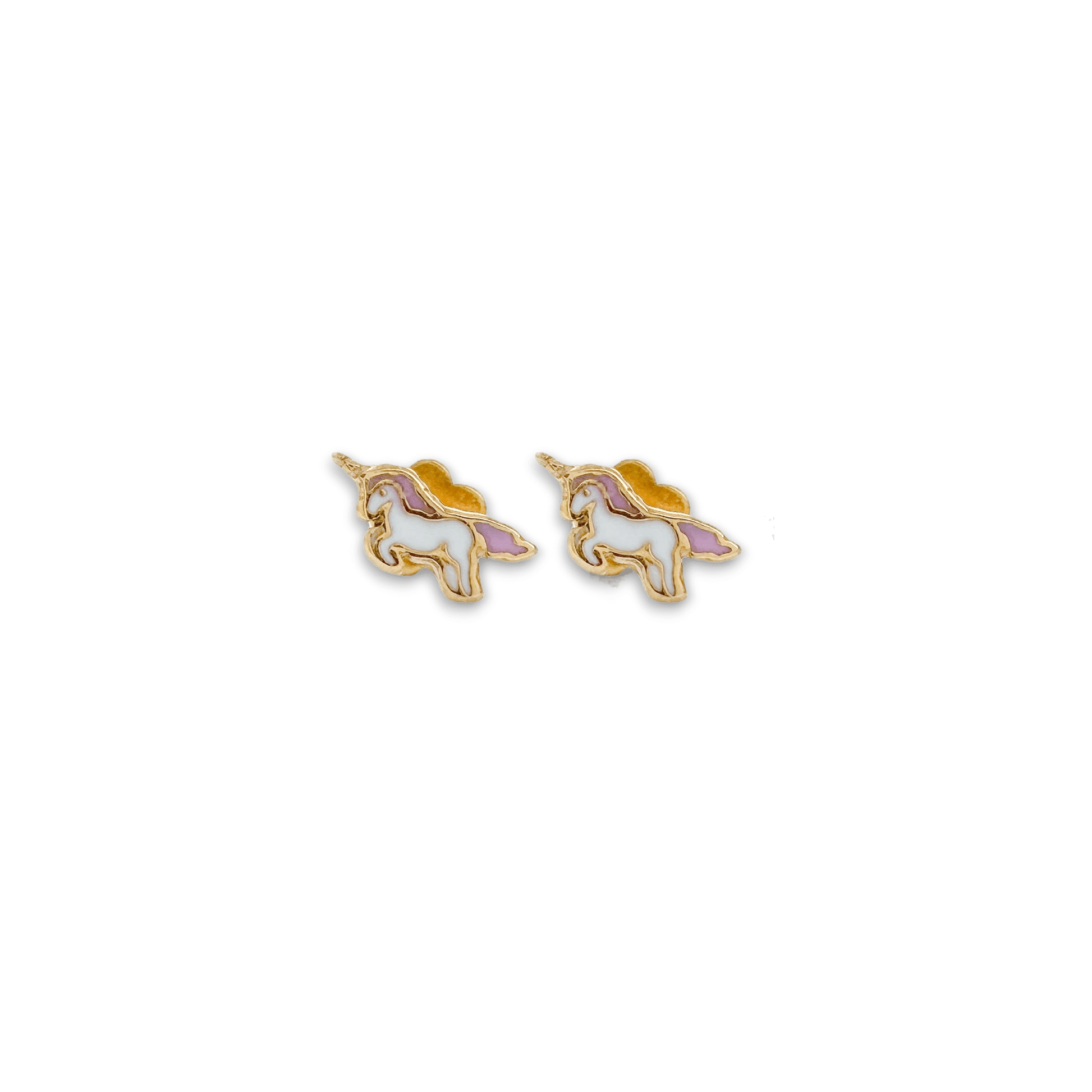 Unicorn Tiny Stud Earrings - Recetas Fair Trade