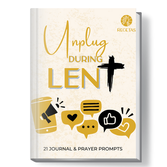 Unplug during Lent: Journal and Prayer Prompts - Recetas Fair Trade