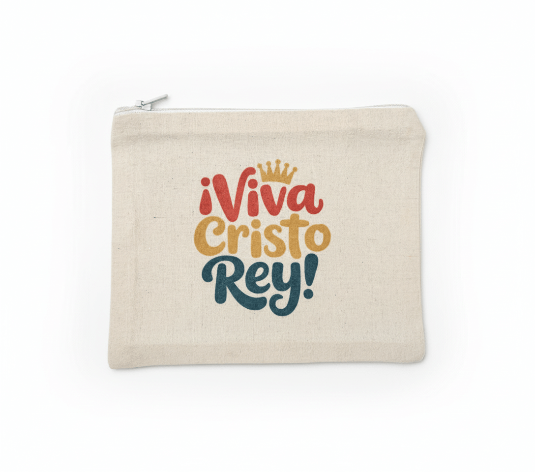 Viva Cristo Rey Pouch - Recetas Fair Trade