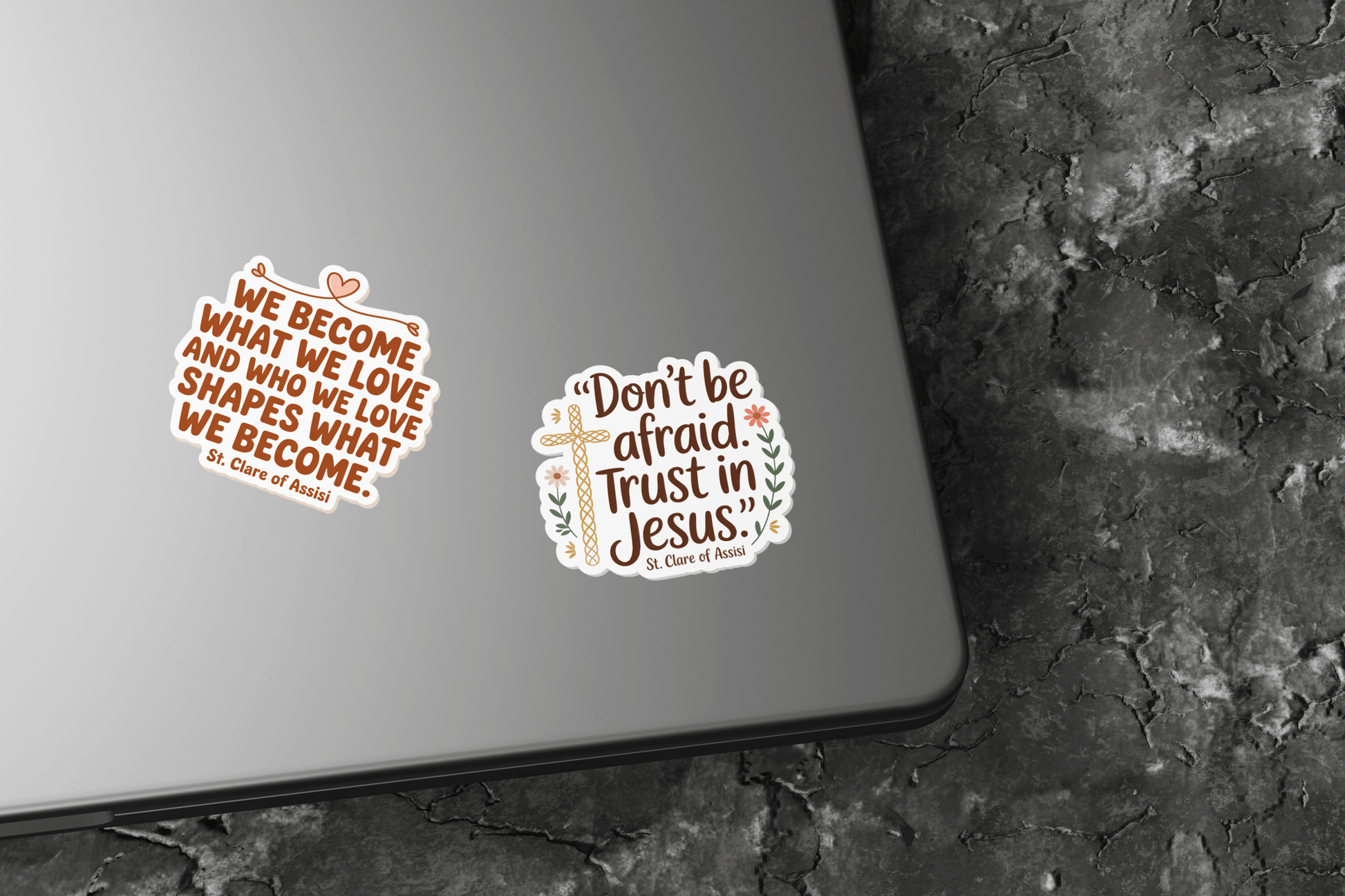 We Become What we Love Sticker - Recetas Fair Trade