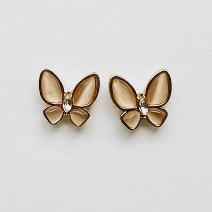 Yasar Butterfly Earrings - Recetas Fair Trade