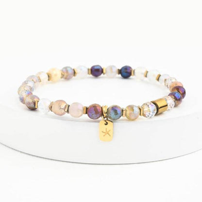 YuYu Gemstone Beaded Bracelet - Recetas Fair Trade